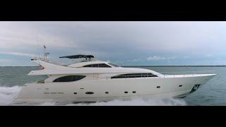 94 Ferretti Yacht Walkthrough [EVERYTHING GOOD]