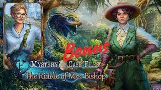 Mystery Case Files 27 The Riddle of Mrs Bishop Bonus Game Walkthrough Let's Play