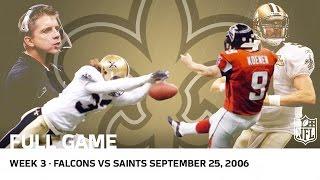 Saints Return After Hurricane Katrina (Wk 3, 2006) | Falcons vs. Saints | NFL Full Game