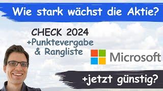 Microsoft Aktienanalyse 2024: Wie stark wächst Gewinn/Umsatz? (+günstig bewertet?)