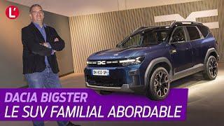 Dacia BIGSTER ( 2024). A bord du nouveau SUV familial ABORDABLE