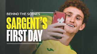 AIRPORT SCENES, OFFICIAL SIGNING, FACETIMING RASHICA | BTS of Josh Sargent's first day