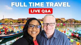 Full Time Retirement Travel Live Q&A