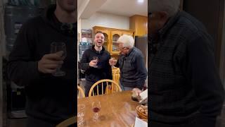 Tasting Nonno's Frankenstein Wine!