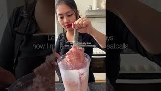 How I make Indonesian meatballs (bakso)