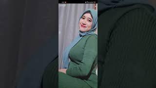 Jilbab bunda Risma live bigo hot Boba Gedhe bulet..#jilbab#viral#bigo#live