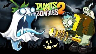 PvZ 2 - КУПИЛ ПРИЗРАЧНЫЙ ПЕРЕЦ Заруба на Хэллоуин / Растения против Зомби 2