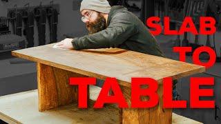 $2,000 Coffee Table From $200 Of Trash Wood