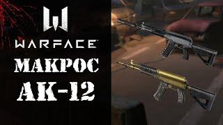 Warface Макрос на АК -12 \ Универсальный макрос для АК 12 в точку