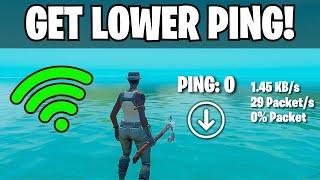 How To Get LOWER Ping in Fortnite! - Chapter 5 Season 4