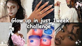 How to GLOW UP in just 1 Week for black girl |100% working