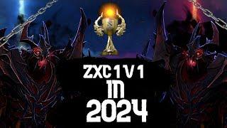 СТРАЖ ПРОБУЕТ ZXC 1 НА 1 СОЛО МИД 2024|DOTA2