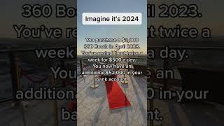 Make $500 a day with 360 Booth #makemoneyonline #sidehustles #money 