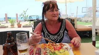 ALANYA TURKEY CLEOPATRA BEACH /  BEACH DAY / LUNCH