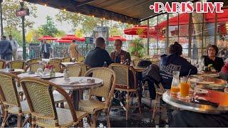 [PARIS LIVE] Bonjour Rainy day in Paris(Café Atmosphere) Live Streaming 23/September/2024