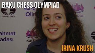 2016 Baku Olympiad: Irina Krush