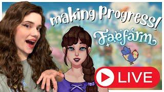 Progressing In Fae Farm!‍️ | Fae Farm Livestream