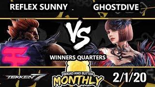 BnB 20 Tekken 7 - Ghostdive (Anna) Vs. Reflex-Sunny (Akuma) T7 Winners Quarters