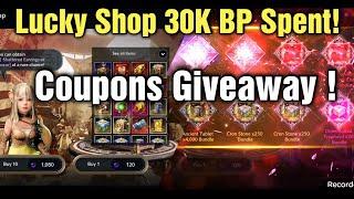 Black Desert Mobile Lucky Shop RNG & Monthly Coupons Giveaway!