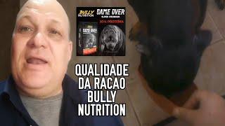 THE DOG RECOGNIZES THE QUALITY OF BULLY NUTRITION’S FOOD AND PRODUCTS