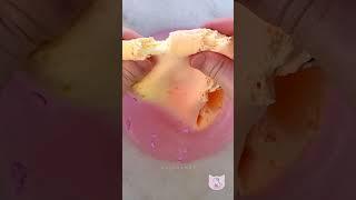 Slime ASMR  Frozen Peach Donut from Momo Slimes 