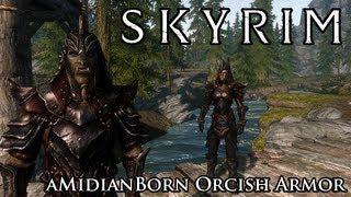 Skyrim Mod: aMidianBorn Orcish Armour