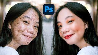 Skin Softening with Beautiful Texture | 13-Minute Photoshop#photoshop2023