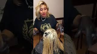 COMO HACER UN COLOR PLATINADO EN MI CABELLO PASO A PASO/BY GIOVANNA VALENCIA