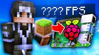 Playing Minecraft on a Raspberry Pi