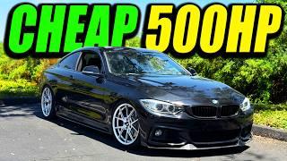 Building My CHEAP BMW to 500HP! (FULL TRANSFORMATION)