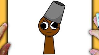 HOW TO DRAW BRUD (BROWN) FROM INCREDIBOX SPRUNKI