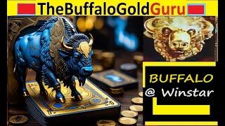 4 COINS BIG WIN!!  Mom, Dad and The Guru at WINSTAR CASINO - BUFFALO GOLD SLOTS!