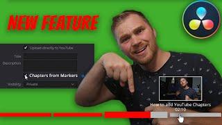 How to Automatically Add Chapters to Youtube Videos  - DaVinci Resolve 17.4 Tutorial