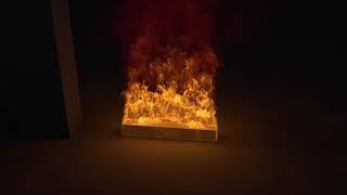 Cinema4D Fire TurbulenceFD Advanced Render