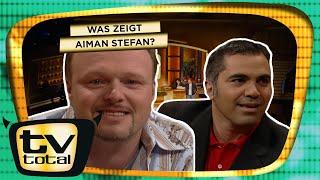 Stefan Raab und Aiman Abdallah treffen sich im TV total Studio