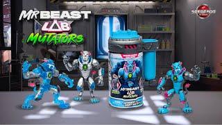 MrBeast Lab Mutators  - Maak je eigen MrBeast Actiefiguur