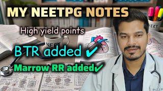 My concise NEETPG /AIIMS Note for neetpg2025