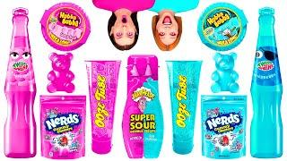 Pink Food vs Blue Food Color Challenge | Epic Food Battle by HAHANOM Challenge