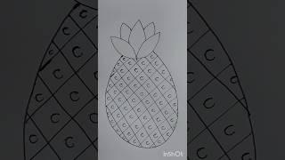 How To Draw A Pineapple 