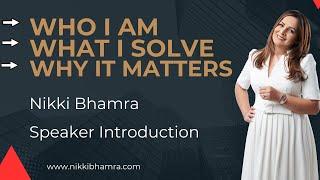 Who Is Nikki Bhamra? Keynote Speaker on Trust, Culture & Smarter Decisions | Speakers Associates