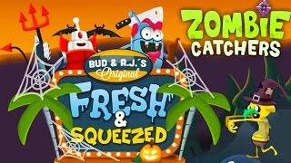 Охотники на зомби #5 Игра про зомби и пришельцев. Zombie catchers Halloween