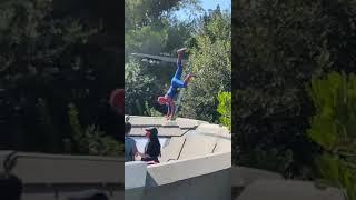 Real Spider-Man at California Adventure