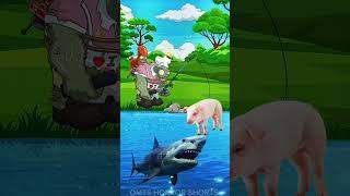 "Fishing for Sharks: A Dad's Hilarious Adventure to Feed His Hungry Kid!"#usa #english  #shorts