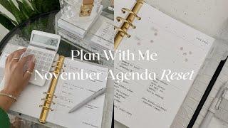 November Reset #PlanWithMe | MadyPlans