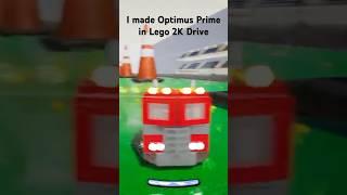 I made Optimus Prime in Lego 2K Drive #LEGO #Transformers #LEGO2KDrive