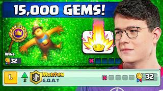 I AM #1 WORLD IN 15000 GEMS TOURNAMENT!   - Clash Royale