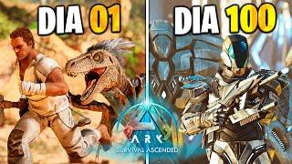 Sobrevivendo 100 Dias no ARK ASCENDED (The Island O Filme)