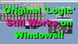 Original 'Logic' Still Works on Windows! | Logic Pro X