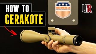 Pro Rifle Scope Cerakote Job A-Z (Tutorial, Tips & Tricks)