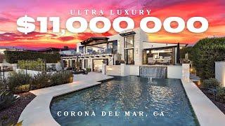 $11,000,000 Corona del Mar Mansion: Luxury Tour of a Dream Home!